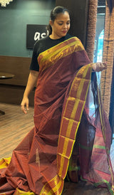 COTTON SILK SAREE 07092653