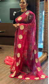 ORGANZA SAREE 22062625