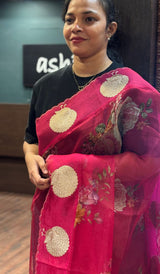 ORGANZA SAREE 22062625