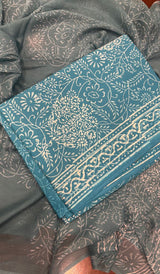 COTTON UNSTITCHED SALWAR 07092624