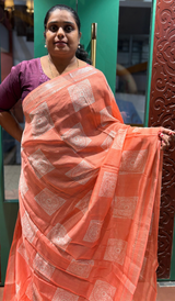 KORA CHANDERI SAREE 02032661