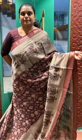 KORA CHANDERI SAREE 02052689