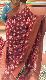 CHANDERI SAREE 21092656