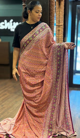 PURE CREPE SILK SAREE 23062633