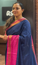 SEMI TUSSAR SAREE 12082613