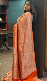 VISCOSE GEORGETTE SAREE 09082617