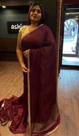 CHIFFON SAREE 07022610