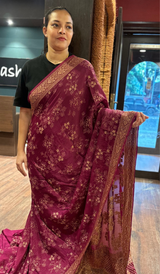 SEMI GEORGETTE SAREE 20102664
