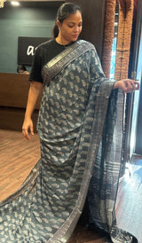 LINEN SAREE 08092613