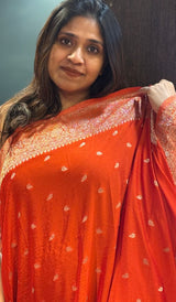 VISCOSE GEORGETTE SAREE 09082617