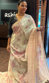 LINEN SAREE 050526159