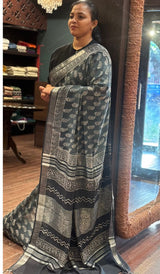 LINEN SAREE 08092613