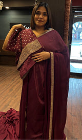 CHIFFON SAREE 07022610