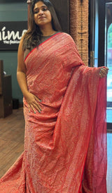 VISCOSE GEORGETTE SAREE 290426138
