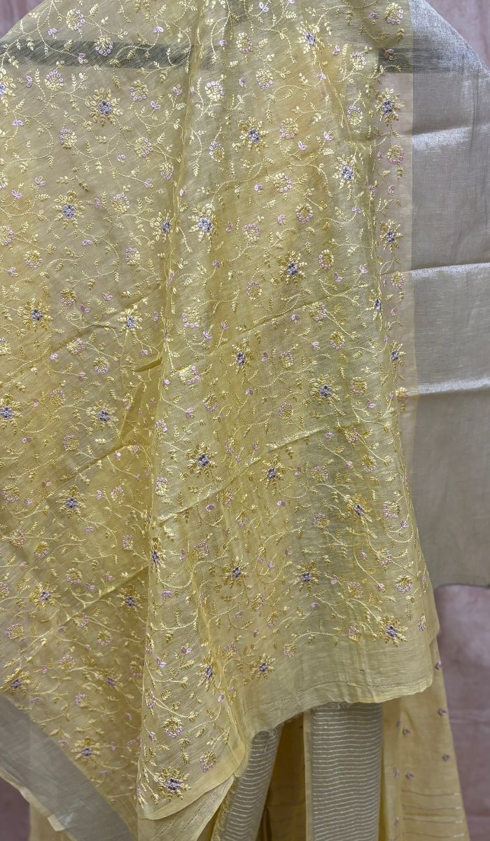 LINEN SAREE 0201244