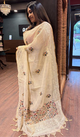 LINEN SAREE 01072657