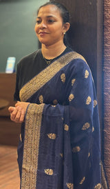 SEMI TUSSAR SAREE 14082617