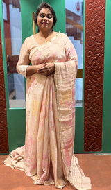 TISSUE ORGANZA SAREE 0905264
