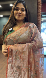 ORGANZA SAREE 23022642