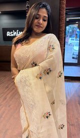 LINEN SAREE 01072657