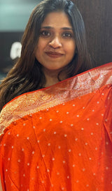 SEMI GEORGETTE SAREE 09082645