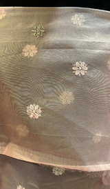 SEMI ORGANZA SAREE 10072613