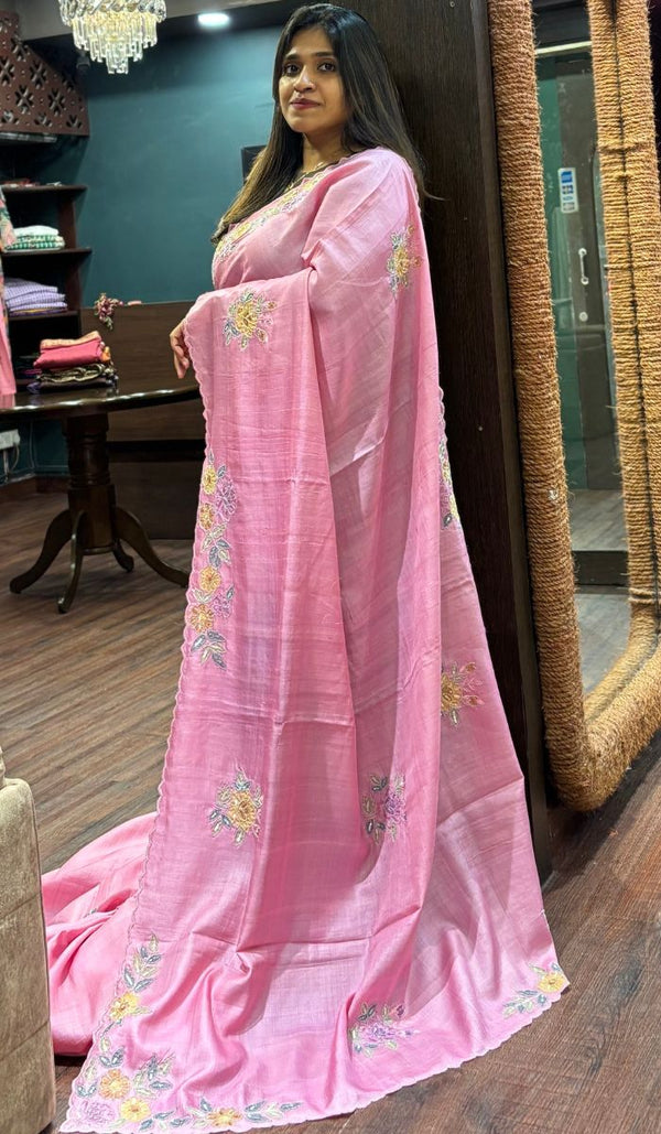 DESI TUSSAR SAREE 221123120