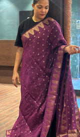 KORA MUTKA TUSSAR SAREE 28092650