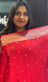 VISCOSE GEORGETTE SAREE 09082616