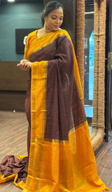 SEMI TUSSAR SAREE 12082631