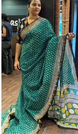 CHANDERI SAREE 180826117
