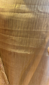 TISSUE ORGANZA SAREE 15082630