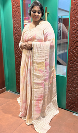 TISSUE ORGANZA SAREE 0905264