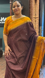 SEMI TUSSAR SAREE 12082631