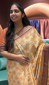 LINEN SAREE 22012643