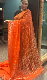 ORGANZA SAREE 30062625