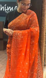 ORGANZA SAREE 30062625