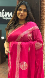 VISCOSE SILK SAREE 09082625
