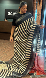 LINEN SAREE 08092611