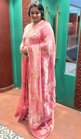 TISSUE ORGANZA SAREE 22062650