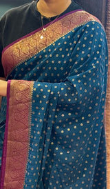 SEMI GEORGETTE SAREE 300126113