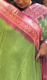 LINEN SAREE 0809262