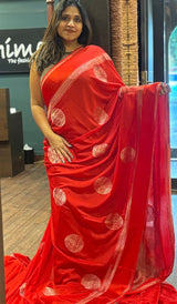 VISCOSE SILK SAREE 09082626