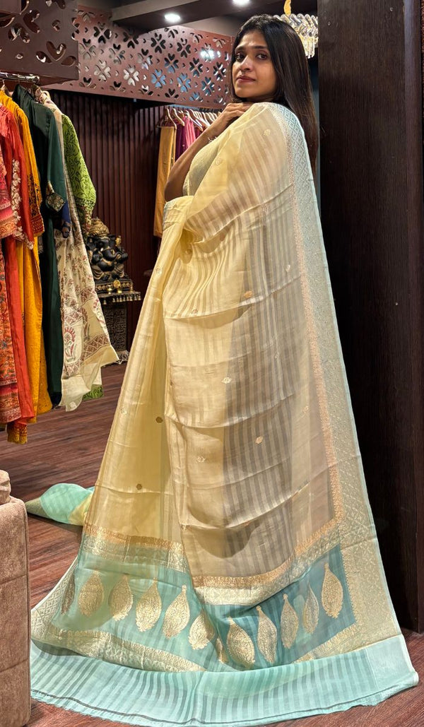 KORA ORGANZA SAREE 06072514