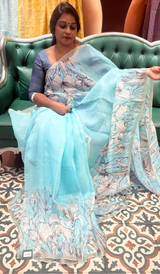 ORGANZA SAREE 3001265