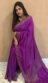 CHINIYA BANDHANI SILK SAREE 03012418