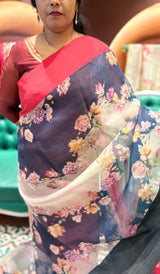 ORGANZA SAREE 3001263