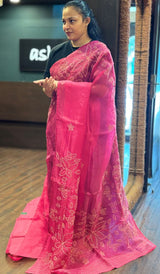 ORGANZA SAREE 25062610