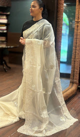 ORGANZA SAREE 23062611