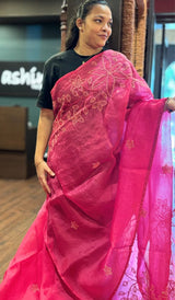 ORGANZA SAREE 25062610